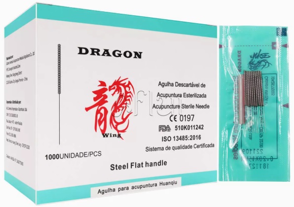 Agulha de Acupuntura DRAGON Win - 0,25x30